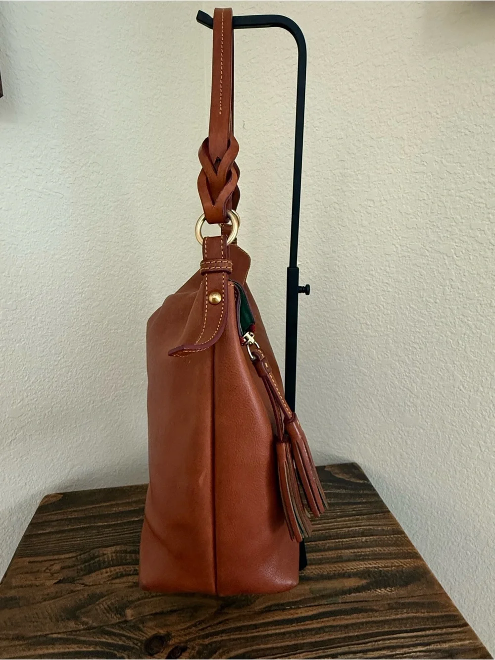 Dooney & Bourke Florentine Twist Strap Hobo